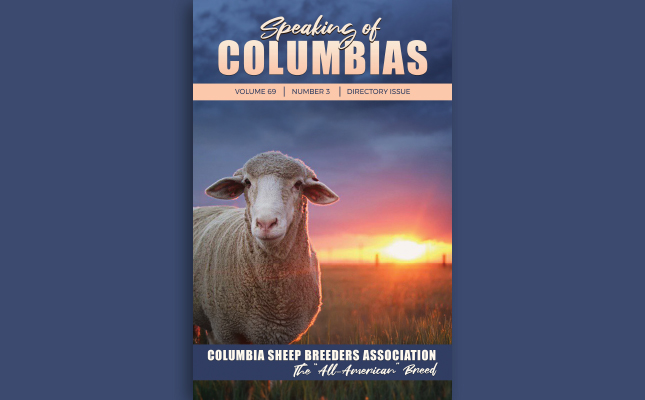 Speaking of Columbias - Directory Issue 2025 - Columbia Sheep
